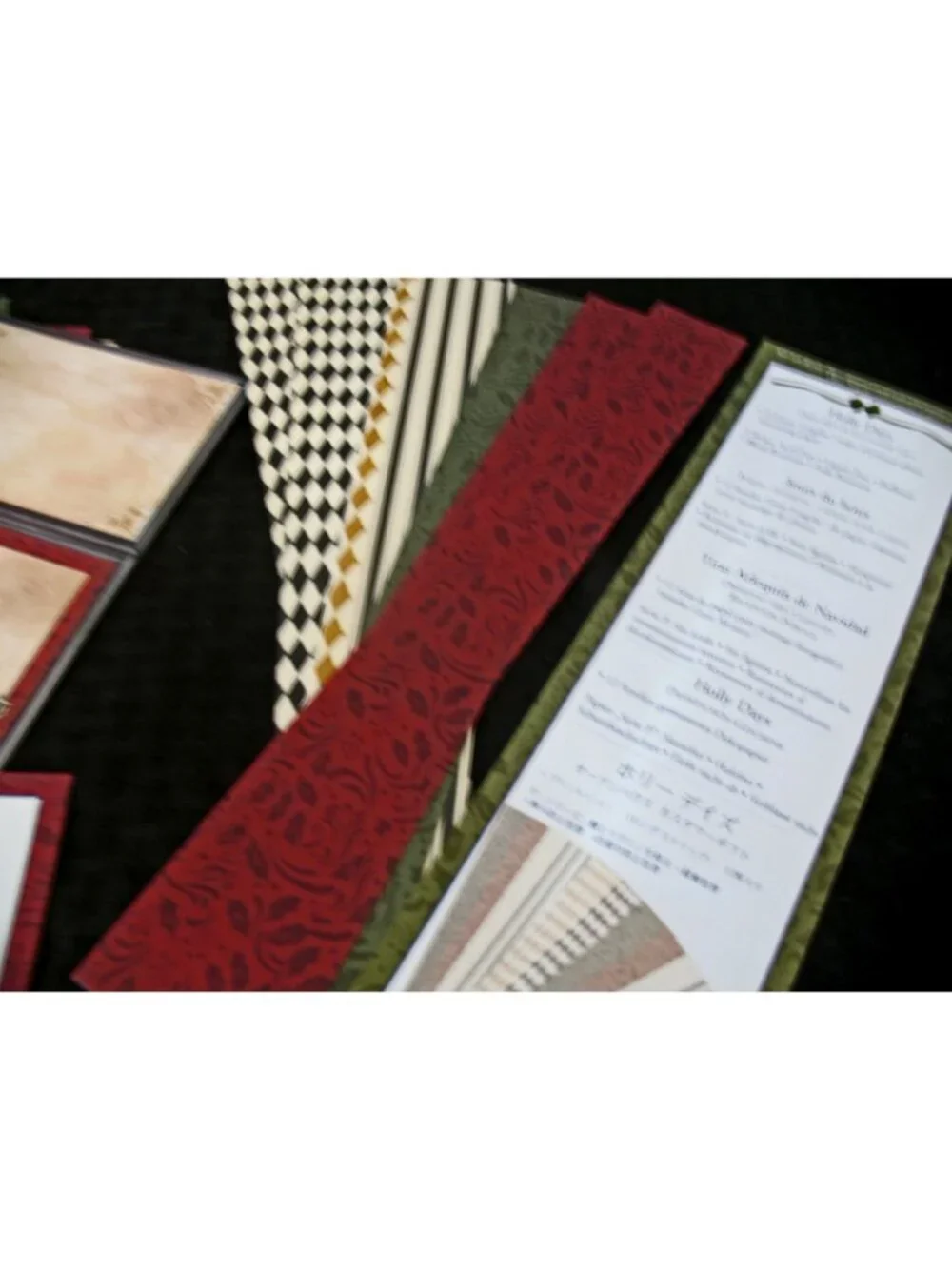 CREATIVE MEMORIES LOT Holly Days,Dazzle, Christmas Gr Lengths, Christmas quotes